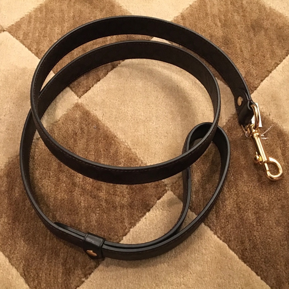 🐶NWT🐶Coach large pet signature leash - Picture 3 of 6
